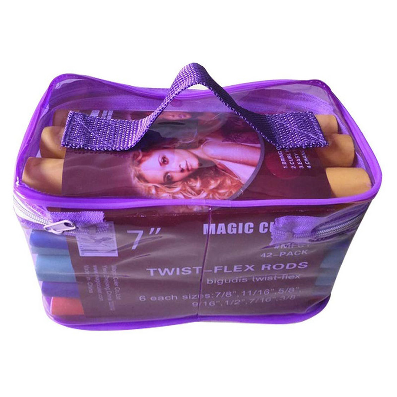 42-210 komada Fleksibilne šipke za uvijanje kose Valjak za uvijače za kosu koji se ne zagrijavaju Žene Djevojke Prijenosni uvijač za kosu Pjenasti valjak za kosu DIY oblikovanje kose