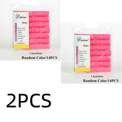 Lazy Curler Njega kose Parna trajna Flexi šipke Valjci za kosu Uvijači za kosu Više veličina DIY čarobni alati za uvijače s alatom za kopče
