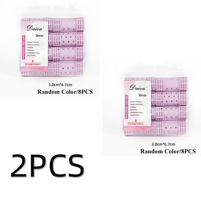 Lazy Curler Njega kose Parna trajna Flexi šipke Valjci za kosu Uvijači za kosu Više veličina DIY čarobni alati za uvijače s alatom za kopče