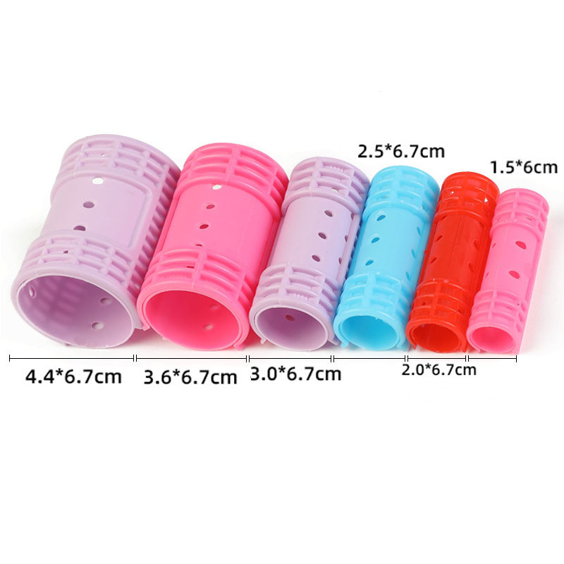 Lazy Curler Njega kose Parna trajna Flexi šipke Valjci za kosu Uvijači za kosu Više veličina DIY čarobni alati za uvijače s alatom za kopče