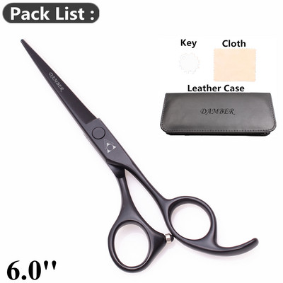 5.5 6.0 Profesionalios kirpyklos žirklės plaukams retinimo kirpėjų žirklių rinkinys plaukų kirpimo žirklės Japan Steel 440C Scissor 1008#