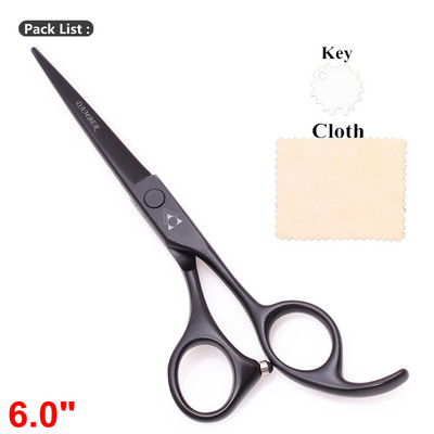 5.5 6.0 Profesionalios kirpyklos žirklės plaukams retinimo kirpėjų žirklių rinkinys plaukų kirpimo žirklės Japan Steel 440C Scissor 1008#