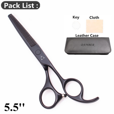 5.5 6.0 Profesionalios kirpyklos žirklės plaukams retinimo kirpėjų žirklių rinkinys plaukų kirpimo žirklės Japan Steel 440C Scissor 1008#