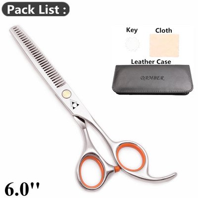 5.5 6.0 Profesionalios kirpyklos žirklės plaukams retinimo kirpėjų žirklių rinkinys plaukų kirpimo žirklės Japan Steel 440C Scissor 1008#