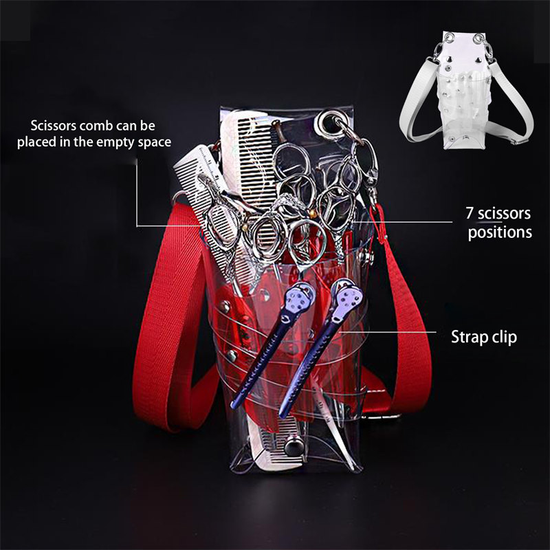 Torba za škare za kosu, štipaljke, torbica za češalj, frizerski brijač, futrola za škare za kosu, držač torbe, držač alata, torbica za oko struka, remen, torba od PU kože