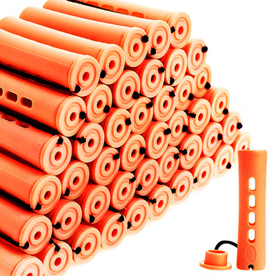 Ilgviļņu stieņi un 60 daļīgi matu ruļļi ar matu aukstā viļņa stieņiem Matu ruļļi sievietēm gariem, īsiem matiem (8 izmēri)