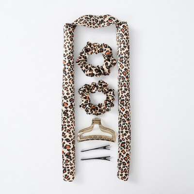 Velvet Heatless locīšanas stieņi Matu galvas lentes zīda matu ruļļi Ruļļi lente mitri un viļņaini saišķi Flexi matu instrumenti viļņu veidotāji