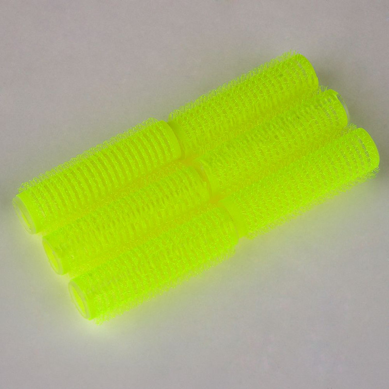 6 gab. Vairāku izmēru paštvērējs Lieli matu ruļļi Profesionāli saloni Frizieru ruļļi Veidošanas rīki Aksesuāri Random Color