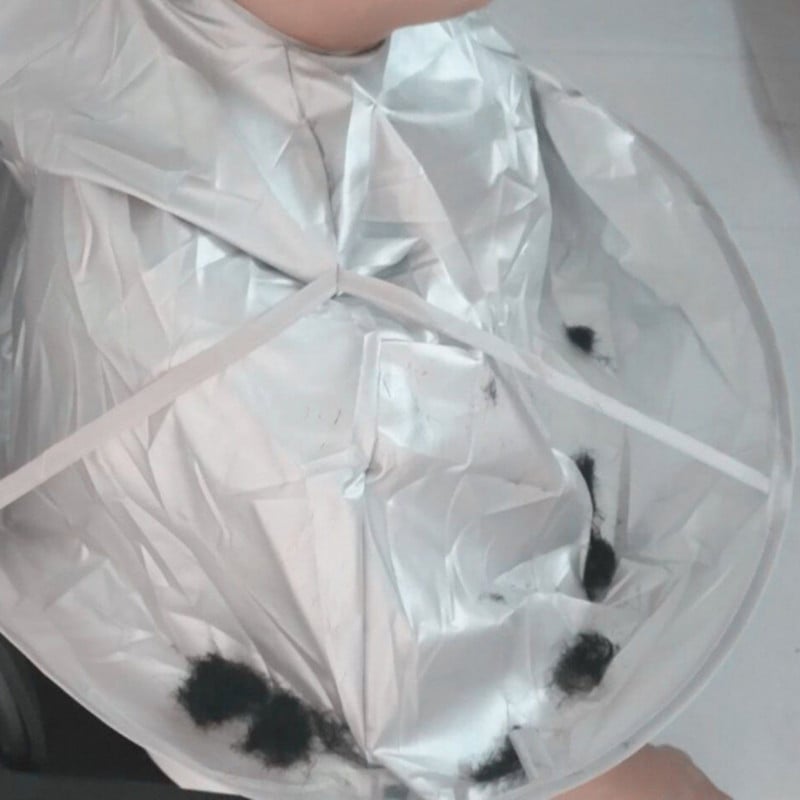 Creative DIY ποδιές Hair cutting Cloak Salon Barber Stylist Cape Cutting Cloak Κομμωτήριο Barber Capes Cover Haircut Protecter