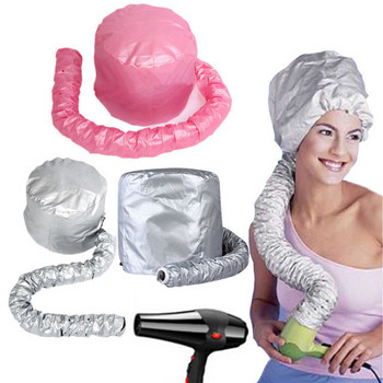 Преносима мека шапка за сушене на коса Регулируема дамска шапка за бързо изсушаване на косата Аксесоари за домашен фризьорски салон