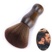 1 buc. perii profesionale pentru praf pentru gât, pentru păr, pentru frizer, curat, moale, neagră, perie de păr, pentru salon, coafură, coafură, instrumente de coafură