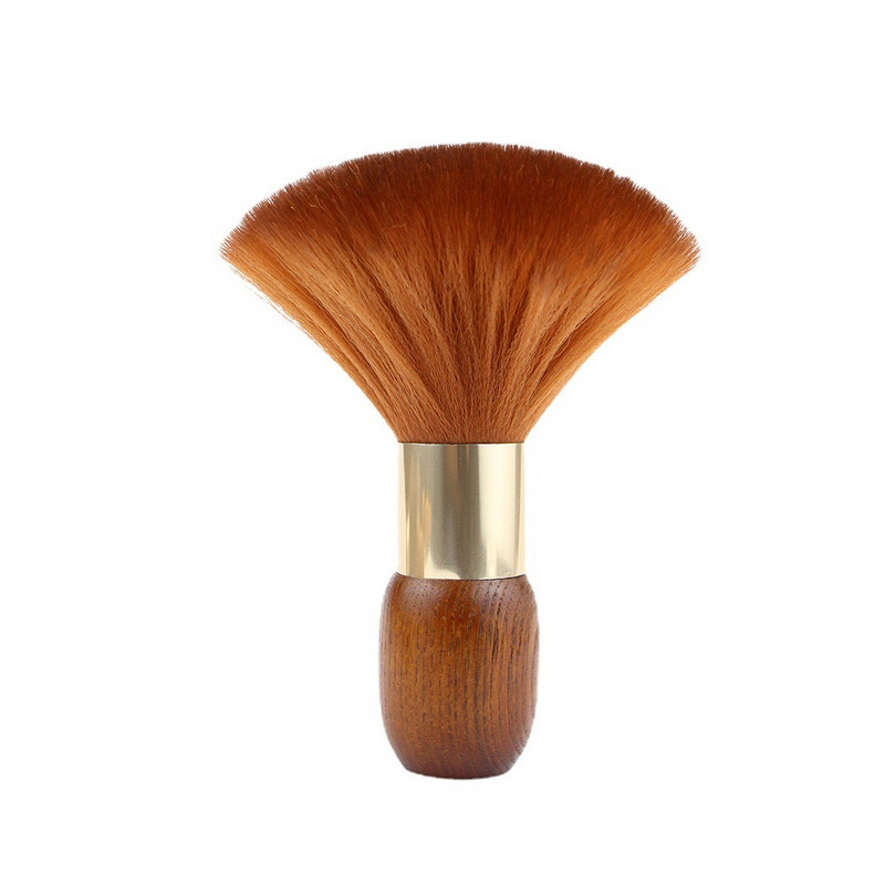 1 buc. perii profesionale pentru praf pentru gât, pentru păr, pentru frizer, curat, moale, neagră, perie de păr, pentru salon, coafură, coafură, instrumente de coafură