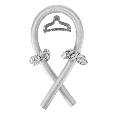 Nekarsējošs kērlinga stieņa galvas saite Matu ruļļi bez karstuma viļņiem Mīksts matu rullītis lente zīda cirtas modelētājs miega slinks veidošanas rīki