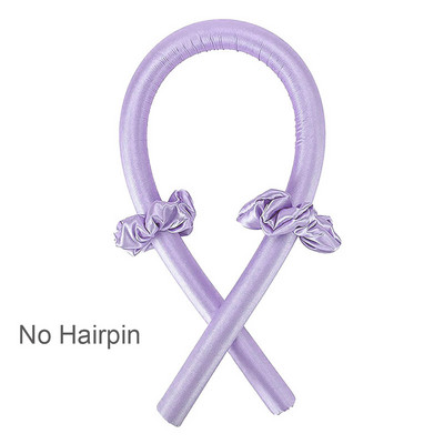 Nekarsējošs kērlinga stieņa galvas saite Matu ruļļi bez karstuma viļņiem Mīksts matu rullītis lente zīda cirtas modelētājs miega slinks veidošanas rīki