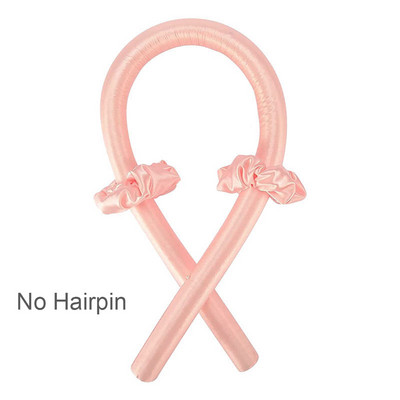 Nekarsējošs kērlinga stieņa galvas saite Matu ruļļi bez karstuma viļņiem Mīksts matu rullītis lente zīda cirtas modelētājs miega slinks veidošanas rīki