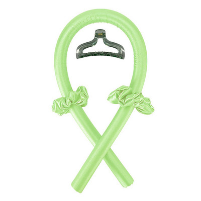 Nekarsējošs kērlinga stieņa galvas saite Matu ruļļi bez karstuma viļņiem Mīksts matu rullītis lente zīda cirtas modelētājs miega slinks veidošanas rīki