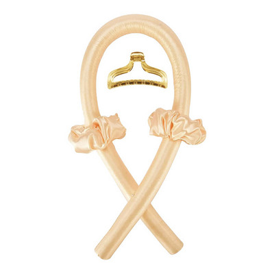 Nekarsējošs kērlinga stieņa galvas saite Matu ruļļi bez karstuma viļņiem Mīksts matu rullītis lente zīda cirtas modelētājs miega slinks veidošanas rīki