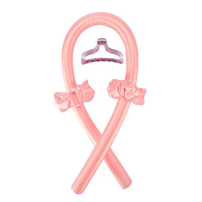 Nekarsējošs kērlinga stieņa galvas saite Matu ruļļi bez karstuma viļņiem Mīksts matu rullītis lente zīda cirtas modelētājs miega slinks veidošanas rīki