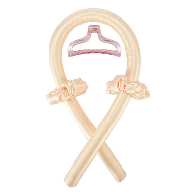 Nekarsējošs kērlinga stieņa galvas saite Matu ruļļi bez karstuma viļņiem Mīksts matu rullītis lente zīda cirtas modelētājs miega slinks veidošanas rīki