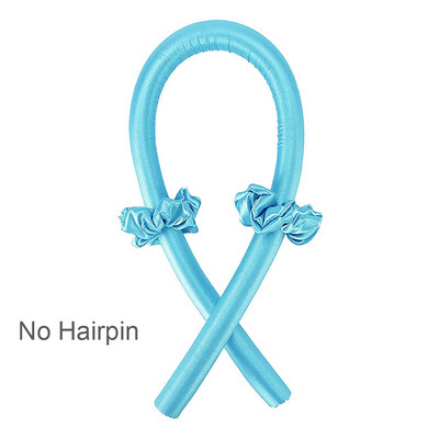 Nekarsējošs kērlinga stieņa galvas saite Matu ruļļi bez karstuma viļņiem Mīksts matu rullītis lente zīda cirtas modelētājs miega slinks veidošanas rīki