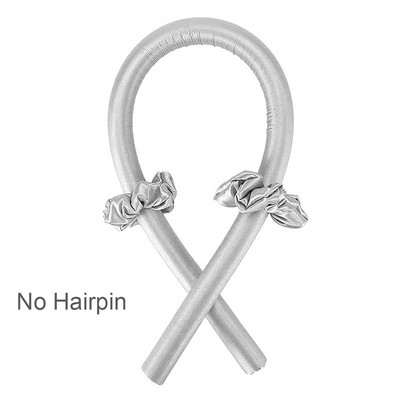 Nekarsējošs kērlinga stieņa galvas saite Matu ruļļi bez karstuma viļņiem Mīksts matu rullītis lente zīda cirtas modelētājs miega slinks veidošanas rīki