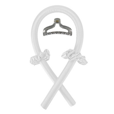 Nekarsējošs kērlinga stieņa galvas saite Matu ruļļi bez karstuma viļņiem Mīksts matu rullītis lente zīda cirtas modelētājs miega slinks veidošanas rīki