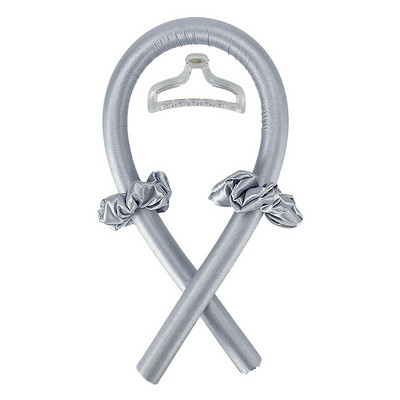 Nekarsējošs kērlinga stieņa galvas saite Matu ruļļi bez karstuma viļņiem Mīksts matu rullītis lente zīda cirtas modelētājs miega slinks veidošanas rīki