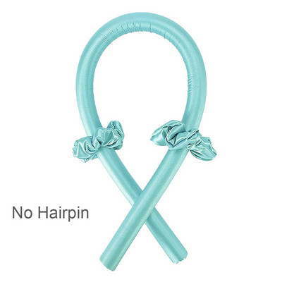 Nekarsējošs kērlinga stieņa galvas saite Matu ruļļi bez karstuma viļņiem Mīksts matu rullītis lente zīda cirtas modelētājs miega slinks veidošanas rīki