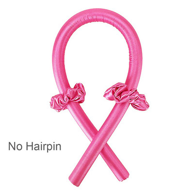 Nekarsējošs kērlinga stieņa galvas saite Matu ruļļi bez karstuma viļņiem Mīksts matu rullītis lente zīda cirtas modelētājs miega slinks veidošanas rīki