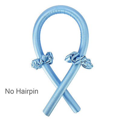 Nekarsējošs kērlinga stieņa galvas saite Matu ruļļi bez karstuma viļņiem Mīksts matu rullītis lente zīda cirtas modelētājs miega slinks veidošanas rīki