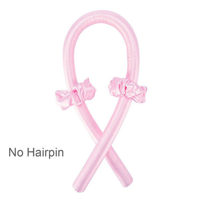 Nekarsējošs kērlinga stieņa galvas saite Matu ruļļi bez karstuma viļņiem Mīksts matu rullītis lente zīda cirtas modelētājs miega slinks veidošanas rīki