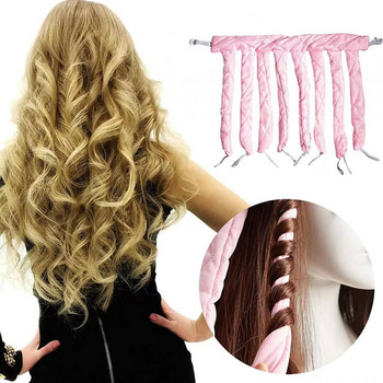 30 εκατοστά Lazy Heatless ψαλιδάκι μαλλιών No Heat Heatless Curls Rod Headband Bands Sleeping Head Band No Heat Γυναικεία DIY εργαλεία styling μαλλιών Νέο