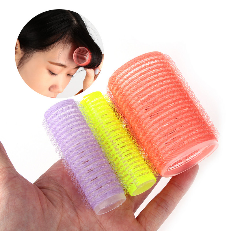 6 db Hajhenger Professzionális Multi Size Random Color Nagy Self Grip Pro Szalon Fodrász Hajcsavarók Női Hajformázó Eszközök