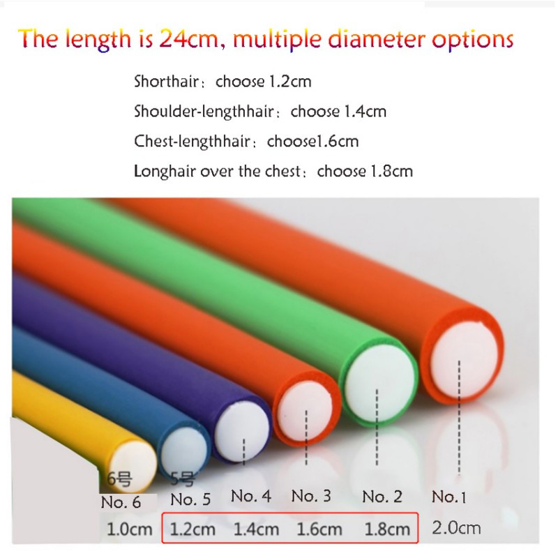 10tk lokkis juustele Tooted Kummist Juuste lokirullid Rullid Painduvad lokirullid Rullid No Heat Juuste lokirull naistele Juuste kujundamine