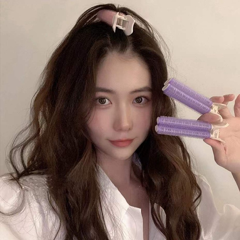 2 kom šiške Korijen kose Pahuljaste kopče Lazy Hair kopče Frizura za oblikovanje kose Bačva za kovrčanje Prijenosna ukosnica Rolke za kosu Bouffant Ukosnice