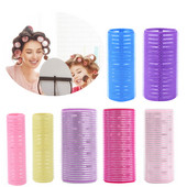 Uvijači za kosu Uvijači za samohvatanje, samoljepljivi, ljepljivi, frizerski, lijena svilena vrpca, šipka bez zagrijavanja, traka za glavu, oblikovanje kose