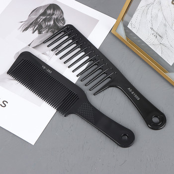 Професионален гребен за подстригване Carbon Comb Salon Barber Styling Tool Ново