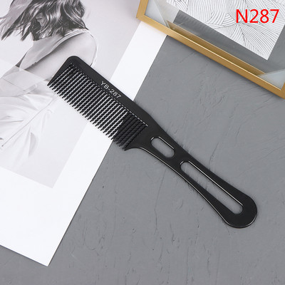 Професионален гребен за подстригване Carbon Comb Salon Barber Styling Tool Ново