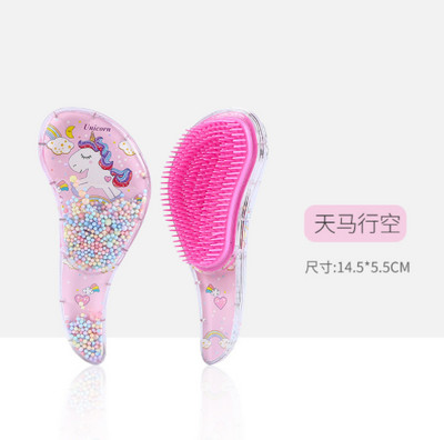 Čarobna antistatička ručka četke za kosu Češalj za raspetljavanje tuša Češalj za masažu Salon Alat za oblikovanje kose