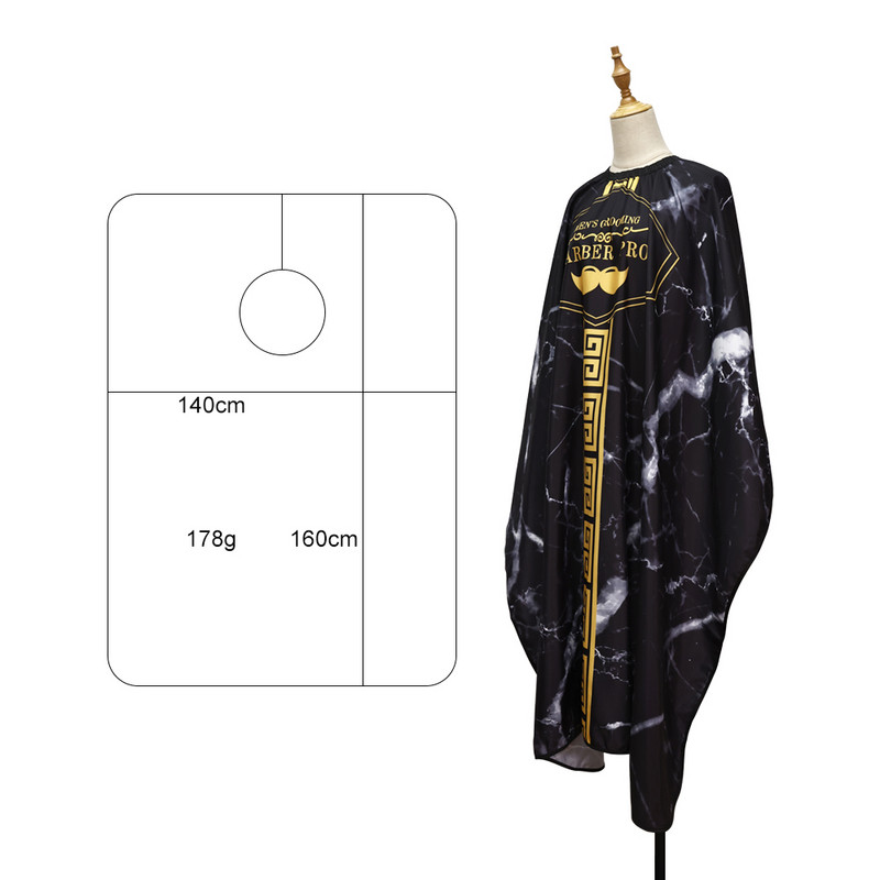 Brijačka tkanina za šišanje Frizerski salon Haljina sa zmijskim uzorkom Frizerski salon Pregača Frizerski ogrtači Alati za brijačnicu Dropshipping