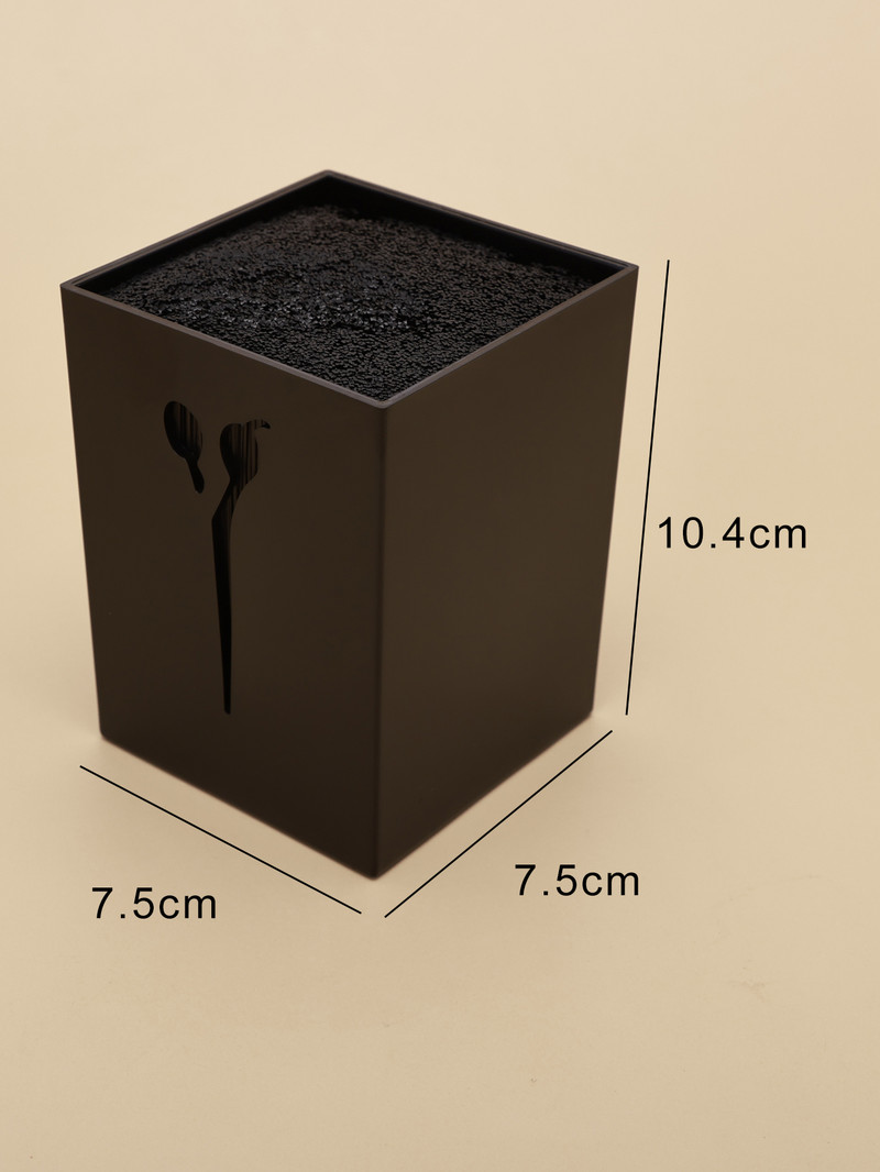 Agrafe de păr Cutie de depozitare Instrument de salon Suport pentru foarfece de coafură Stand Foarfece Pieptene Cleme arcilice colorate Organizator de șurubelnițe