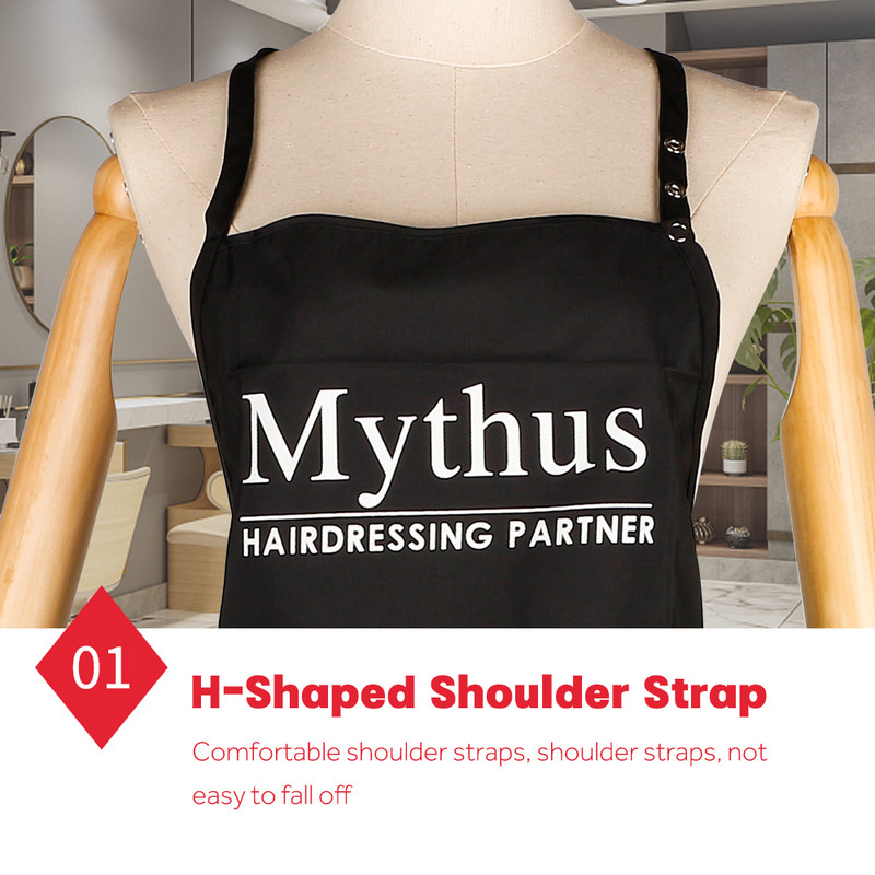 mythus profesionali kirpykla pelerina plaukų prijuostė kirpimui antistatinė kirpyklos prijuostė salono formavimo audinys kirpyklos aksesuarai