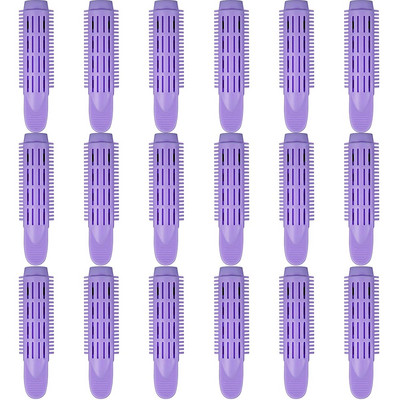 18 τεμάχια Κλιπ για ρίζα μαλλιών που δίνει όγκο σε φυσικό αφράτο κλιπ μαλλιών Ρόλες για μπούκλες για ρίζες μαλλιών Self Grip Root Κλιπ για μπούκλες μαλλιών