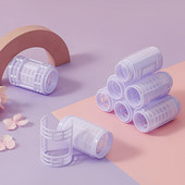 3/4 kom/lot 2 veličine Valjci za kosu Ljubičasti prijenosni plastični učvršćivač za oblikovanje DIY Valjak za oblikovanje Uvijač za uljepšavanje za žene