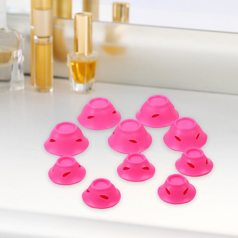 40 komada Gljivasti uvijači Silikonski valjci za njegu kose za uvijače Sleeping Twist Oblikovanje kose DIY Alati Uređaj za oblikovanje kose