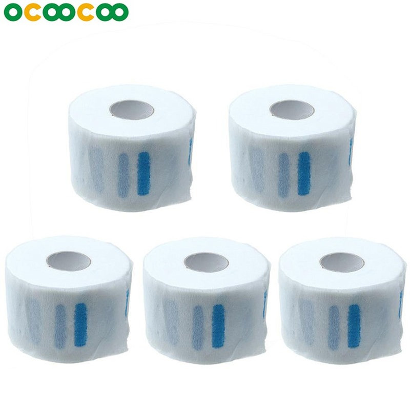 1 Roll Pro sztreccs eldobható nyakú papírcsík fodrászszalon fodrászathoz