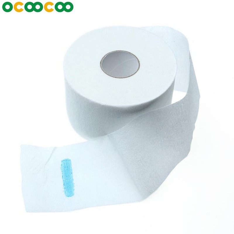 1 Roll Pro sztreccs eldobható nyakú papírcsík fodrászszalon fodrászathoz