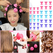 20/10 kom Mekani gumeni silikonski uvijač za kosu bez zagrijavanja Twist valjci za kosu Stezaljke bez zagrijavanja Uvojci za kosu Valjak za oblikovanje DIY alat Djevojka Dama