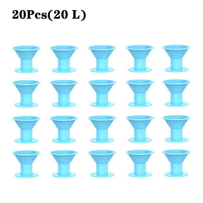 20/10 kom Mekani gumeni silikonski uvijač za kosu bez zagrijavanja Twist valjci za kosu Stezaljke bez zagrijavanja Uvojci za kosu Valjak za oblikovanje DIY alat Djevojka Dama