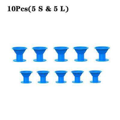 20/10 kom Mekani gumeni silikonski uvijač za kosu bez zagrijavanja Twist valjci za kosu Stezaljke bez zagrijavanja Uvojci za kosu Valjak za oblikovanje DIY alat Djevojka Dama